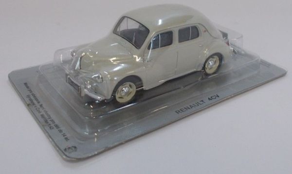 MAGPCREN4CVGY - RENAULT 4CV 1957 gris - 1