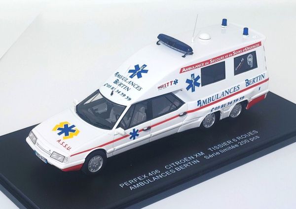 PER406 - CITROEN XM Tissier 1007 - Ambulancia BERTIN - Edición limitada a 200 ex. - 1