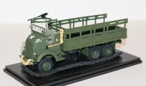 PER735 - GMC AFKWX 353 1944 US ARMY abierto con torreta y ametralladora - 1