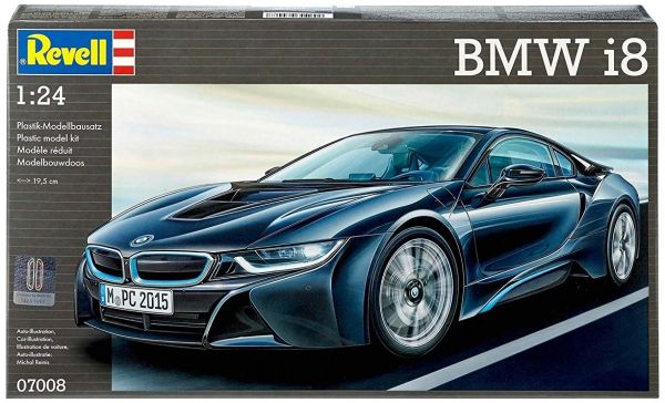 REV07008 - Modelo BMW i8 para montar y pintar - 1