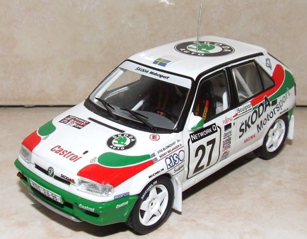 IXORAC423A.22 - SKODA Felicia Kit car N°27 Rac Rally 1996 S.BLOMQVIST / S.MELANDER - 1