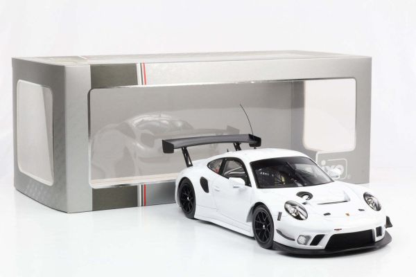 IXO-LEGT18064W - PORSCHE 911 GT3 R Versión carrocería lisa Blanca - 1