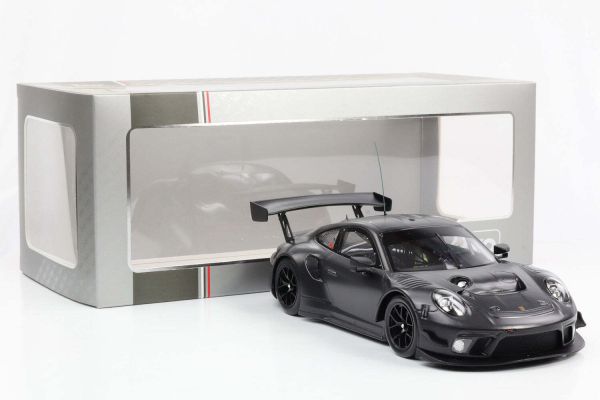 IXO-LEGT18065B - PORSCHE 911 GT3 R Versión con carrocería lisa Negro - 1