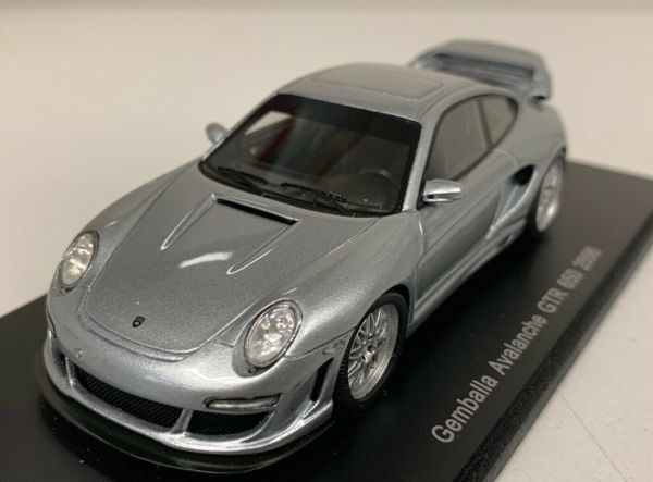 SPAS0707 - PORSCHE Gemballa avalancha GTR 650 2006 plata - 1