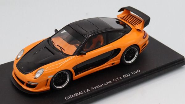 SPAS0718 - GEMBALLA GTR 650 2007 naranja y negro - 1