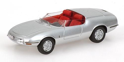 SPAS1302 - ABARTH 1000 GT Spider Pininfarina 1964 argento - 1