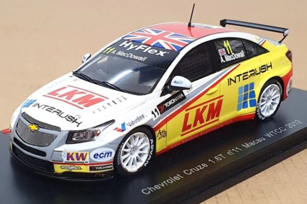 SPAS2492 - CHEVROLET Cruze 1.6T #11 Macao WTCC 2012 A. Macdowall - 1