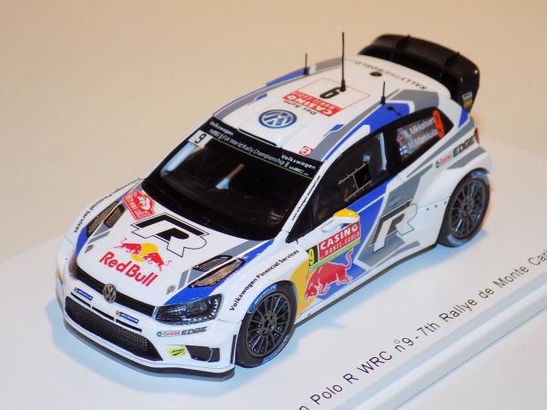 SPAS3787 - VOLKSWAGEN Polo R WRC #9 7º en Montecarlo 2014 A.Mikkelsen/ M.Markkula - 1