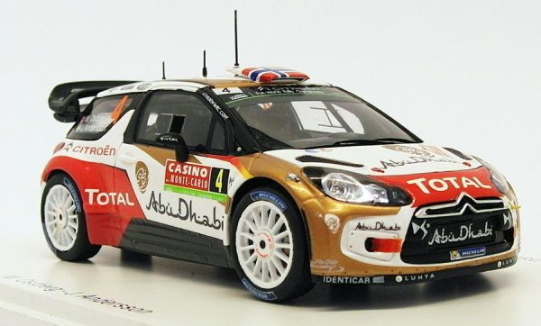 SPAS3789 - CITROEN DS3 WRC #4 5º en el Rally de Montecarlo 2014 M.Ostberg/ J. Ander - 1