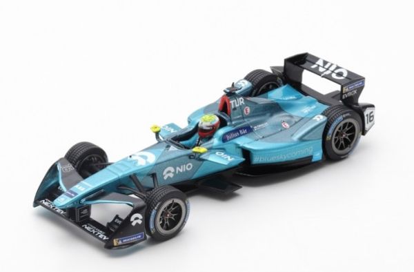 SPAS5942 - NIO Formule E Team N°16 2ème Mexico City ePrix Formule E Season 4 2017-2018 Oliver Turvey - 1