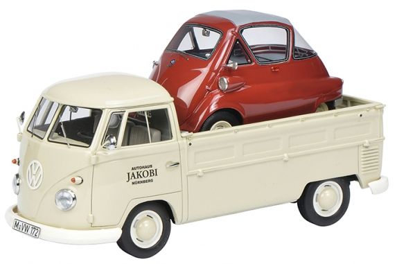 SCH8963 - VOLKSWAGEN T1 Jakobi con BMW Isetta - 1