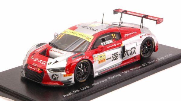 SPASA115 - AUDI R8 LMS #11 10th Macau GT World Cup 2016 Cheng Congfu - Edición limitada a 300 ejemplares. - 1