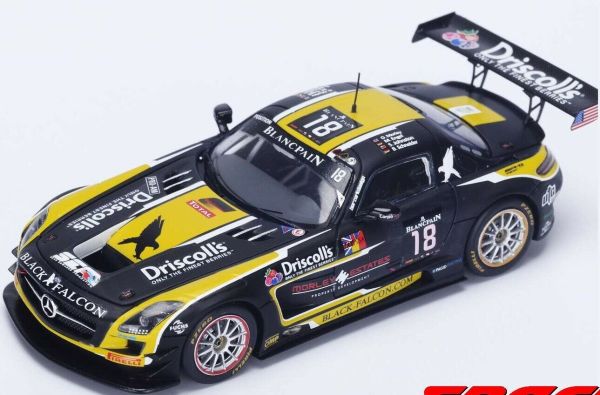 SPASB115 - MERCEDES SLS AMG GT3 Black Falcon #18 24H Spa 2015 - Edición limitada a 300 ejemplares. - 1