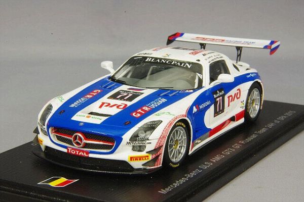 SPASB117 - MERCEDES SLS AMG GT3 Russian Team #71 24H Spa 2015 A.Vasilyev/ M.Asmer/ I.Dontje/ L.Plato - Edición limitada a 300 ejemplares. - 1