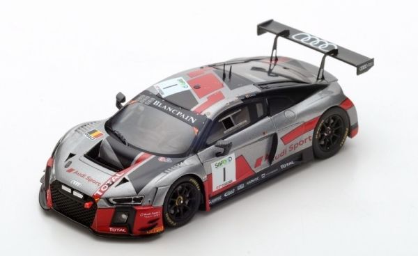 SPASB143 - AUDI R8 LMS N°1 Audi Sport Team WRT - 6ª 24h Spa 2017- A.Garcia/ N.Müller/ R.Rast - Edición limitada a 300 ejemplares. - 1