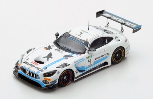 SPASB145 - MERCEDES AMG GT3 #4 Black Falcon - 8ª 24h Spa 2017- L.Stolz/ A.Christodoulou/ Y.Buurman - Edición limitada a 300 ejemplares. - 1