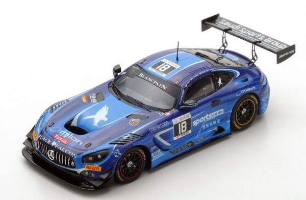 SPASB159 - MERCEDES GT3 #18 Black Falcon - 24h Spa 2017 - A.Al Faisal/ H.Haupt/ G.Piana/ R.Van der Zande - Edición limitada a 300 ejemplares. - 1