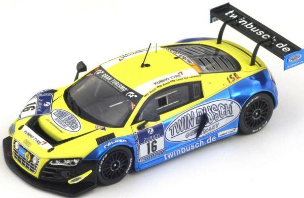 SPASG137 - AUDI R8 LMS ultra #16 10ª ADAC 24h Nurburgring 2014 D&M.Busch/ M.Lauck/ S.Landmann - Edición limitada a 500 ejemplares. - 1