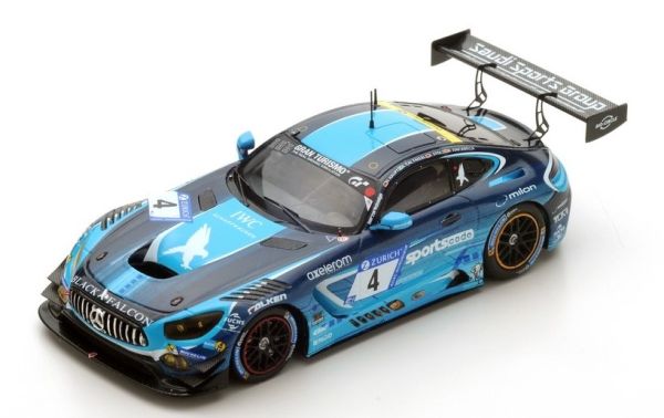 SPASG316 - MERCEDES AMG GT3 #4 Black Falcon 24h Nurburgring 2017 H.Haupt/ A.Al Faisal/ L.Stolz/ D.Juncadella - Edición limitada a 300 ejemplares. - 1