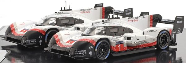 IXO-SP919-SET1 - 2 PORSCHE 919 Hybrid #1 y #2 tributan récord de vuelta en Nurburgring y SPA en 2018 - 1