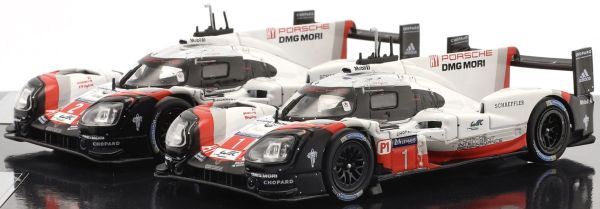 IXO-SP919-SET2 - 2 PORSCHE 919 Hybrid #1 y #2 Ganador de las 24 horas de Le Mans 2017 - 1