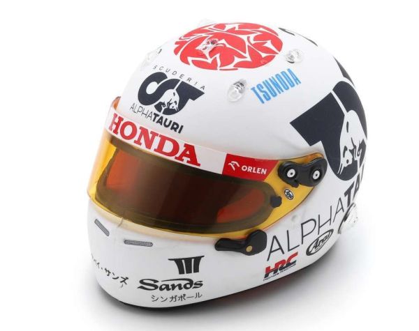 SPA5HF129 - Casco - Yuki Tsunoda - Scuderia AlphaTauri - GP Japan 2023 - 1