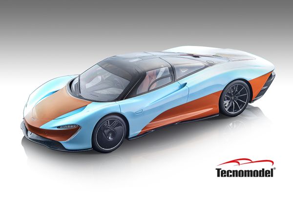 TM18-EX08E - 2020 McLAREN Speedtail Azul y Naranja - Limitado a 24 ex. - 1