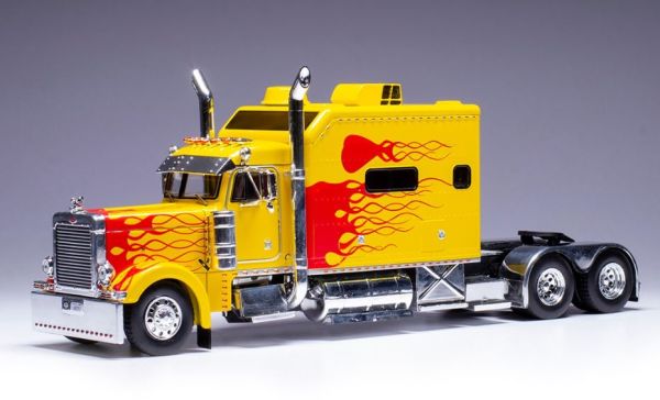 IXOTR193.22 - PETERBILT 379 Custom 6x4 2002 Amarillo y Rojo - 1