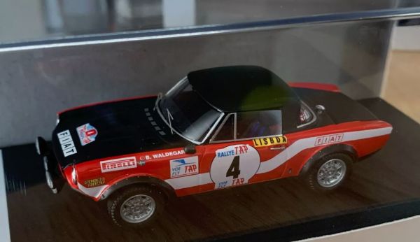 TRODSN76 - FIAT 124 Abarth #4 Rallye du Portugal 1973 B.WALDEGAARD / H.THORSZELIUS - Limitado a 150ex. - 1