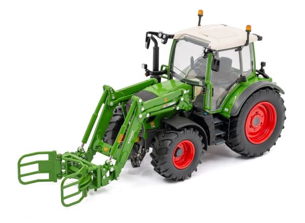 USK10642 - FENDT 313 Vario con pala cargadora cuchara para balas - 1