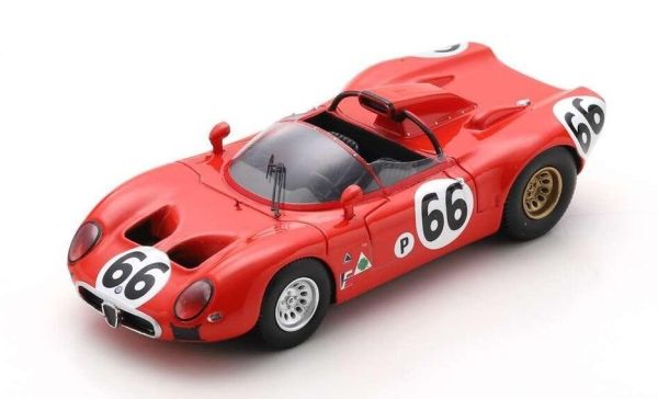 SPAUS315 - ALFA ROMEO 33 #66 12h Sebring 1967 R.Bussinello / N.Galli - Limitado a 300ex. - 1