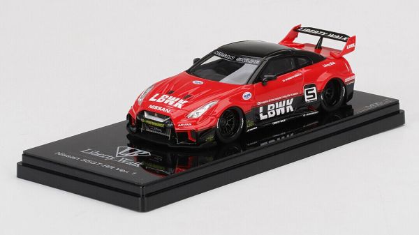 TSMV0011 - NISSAN GT 35GT-RR Ver.1 Rojo y Negro LB-Silhouette Works - 1