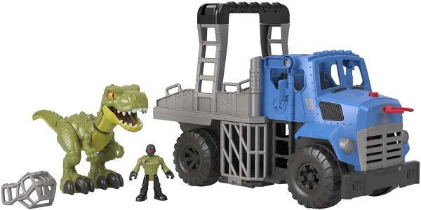 FISGVV50 - Camión de captura de JURASSIC WORLD con figuras - 1