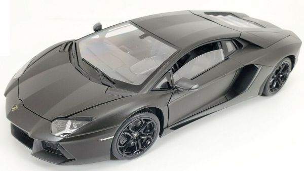 WEL18041W - LAMBORGHINI Aventador LP700-4 2011 negro mate - 1