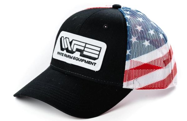 WHFM - Gorra WFE con rejilla trasera y bandera - 1