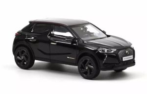 NOREVDS019709 - 2018 DS 3 Crossback La Première Negro con techo Burdeos