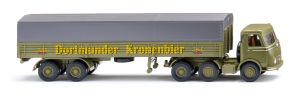 WIK051457 - MERCEDES-BENZ LPS 333 6x4 con remolque lona 2 ejes DORTMUNDER KRONENBIER