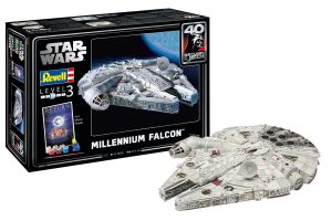 REV05659 - Modelo para montar y pintar - Millennium Falcon Star Wars Gift Set