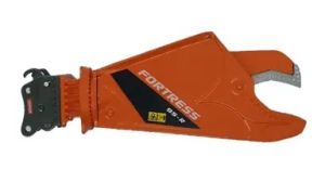 GF109-1O - Cizalla para chatarra FORTRESS 95-R con enganche OilQuick Orange para excavadoras de 80-120 toneladas