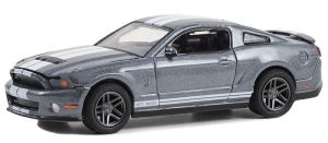 GREEN13340-D - SHELBY GT500 2010 gris de la serie THE STAMPEDE en blister