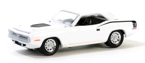 GREEN13350-B - PLYMOUTH Hemi Cuda 1970 Blanco GL MUSCLE en blister