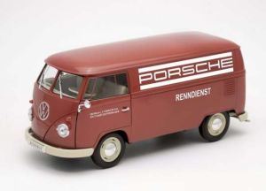 WEL18053TDA - VOLKSWAGEN T1 autobús PORSCHE RENNDIENST rojo