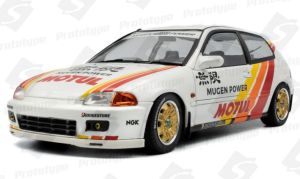 SOL1810404 - HONDA Civic - SOLIDO Works Mugen Racing 1992