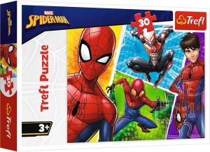 TRF18242 - Puzzle de 30 piezas MARVEL - SPIDERMAN y MIGUEL