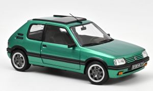 NOREV184847 - PEUGEOT 205 GTi con techo de cristal 1991 Verde