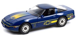 GREEN13597 - CHEVROLET CORVETTE C4 1988 Challenge Race Car Azul y amarillo