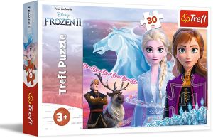 TRF18253 - Puzzle 30 piezas THE FROZEN 2: El coraje de las hermanas