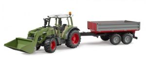 BRU2182 - FENDT Vario 211 con pala cargadora y remolque