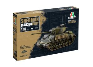 ITA25772 - Tanque SHERMAN M4A3E8 Fury para montar y pintar