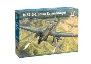 ITA2830 - Avión de combate JU 87 G-1 Stuka Kanonenvogel para montar y pintar